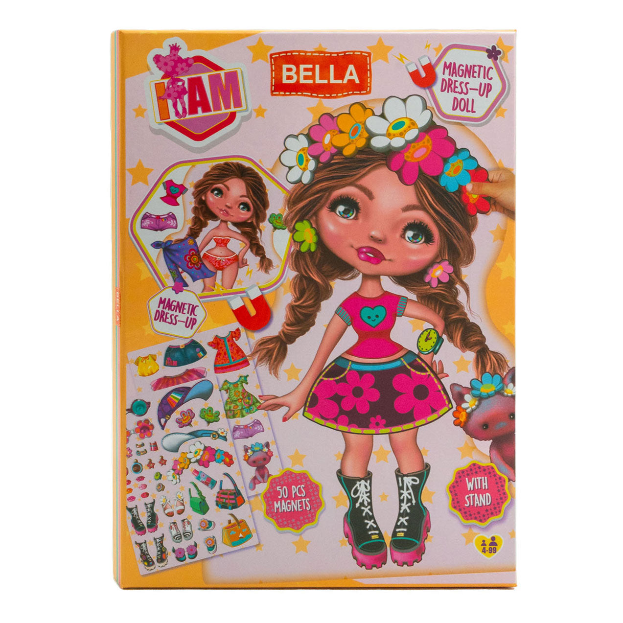 I Am Magnetic Dress Up Doll Model Bella