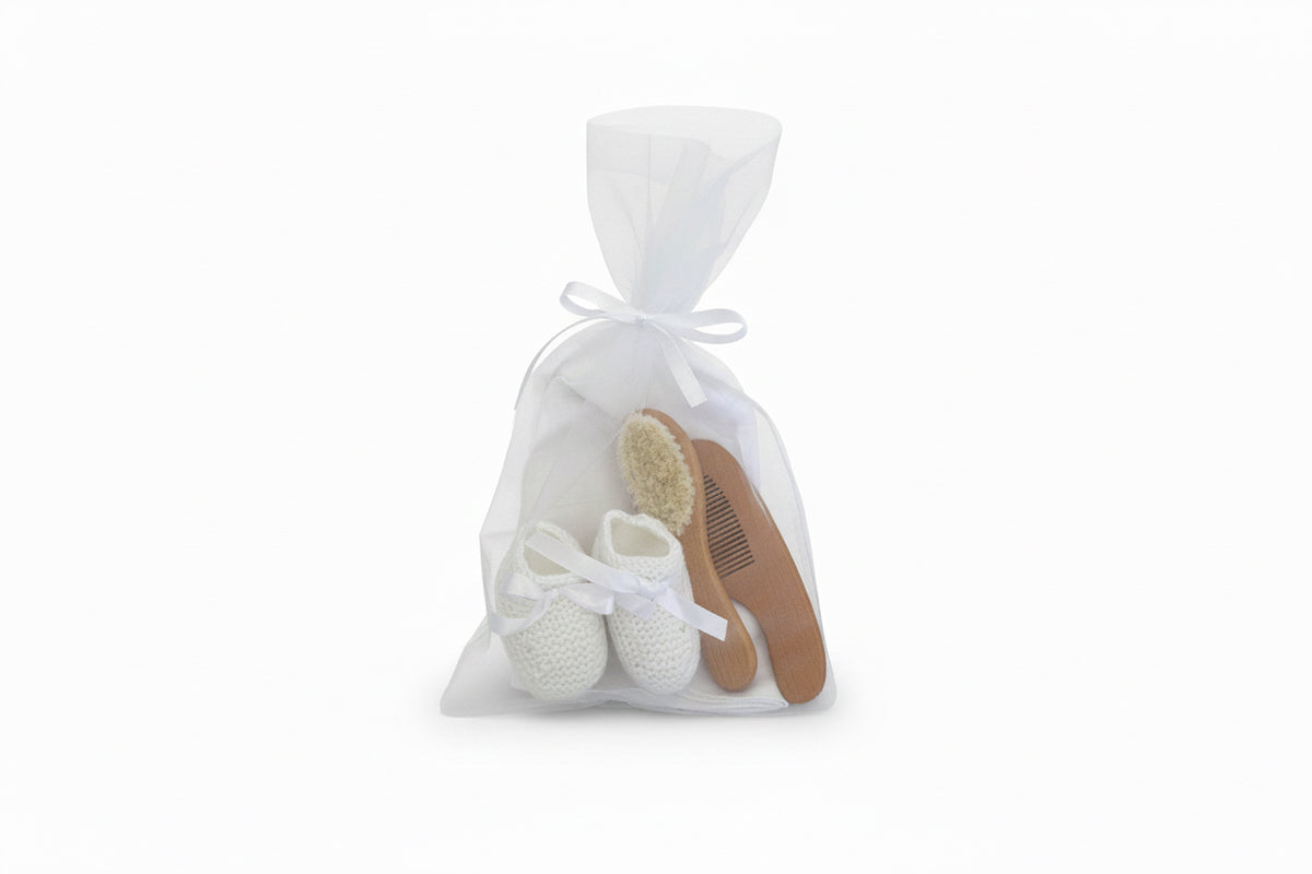 Cepillo Peineta Madera Baby kit