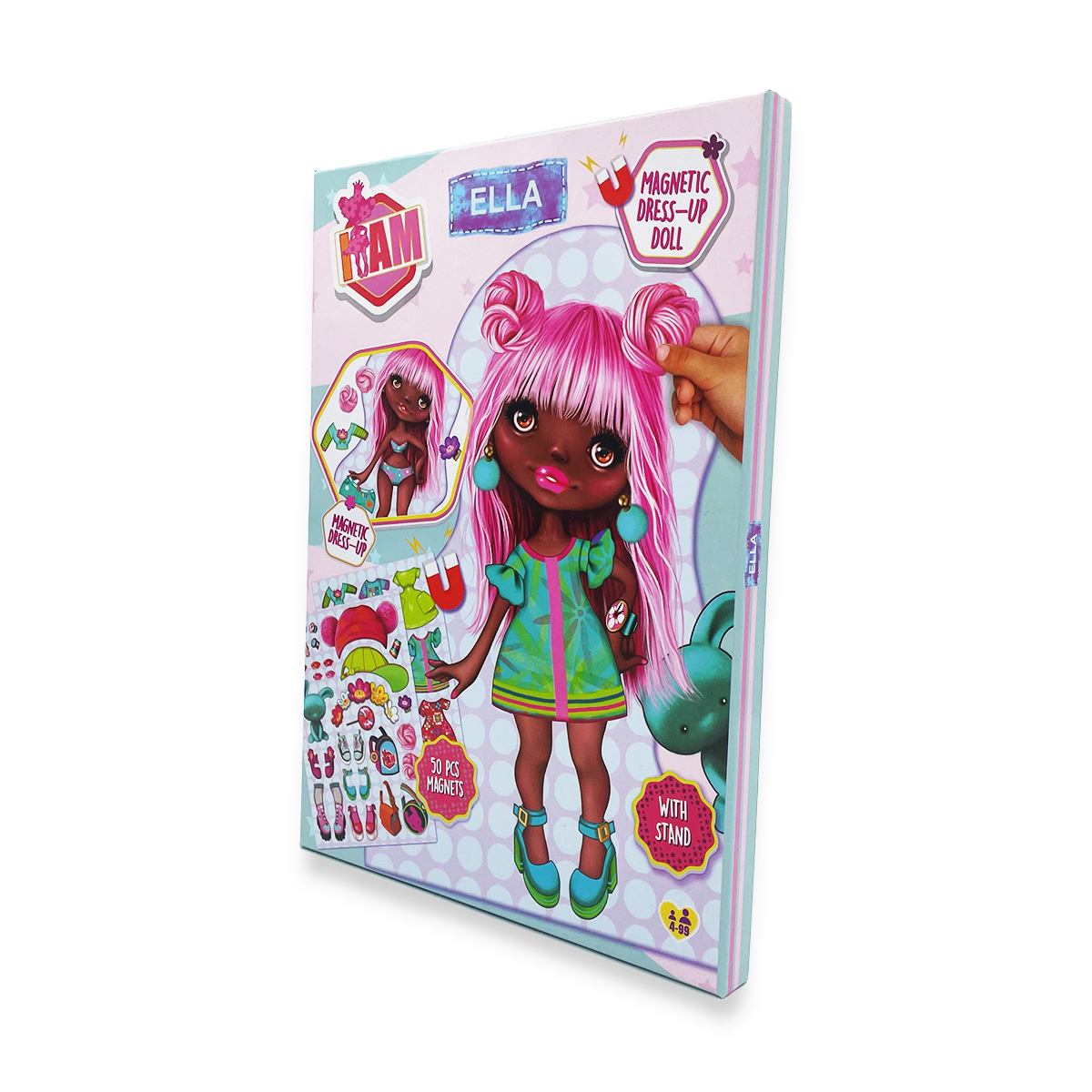 I Am magnetic Dress Up Doll Model Ella