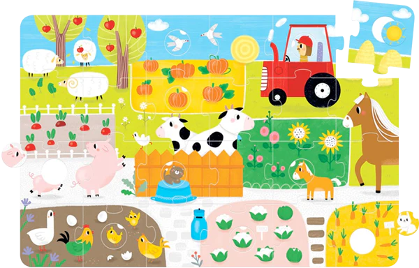 Suuuper Size Farm Match Fun (34 Piezas)