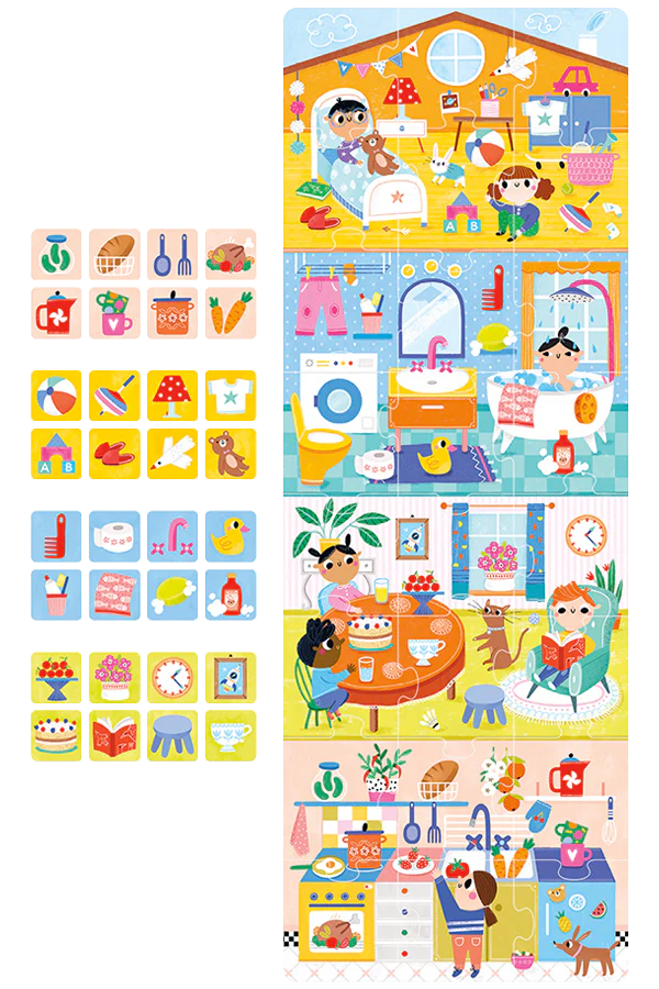 Puzzle + Home (24 piezas)
