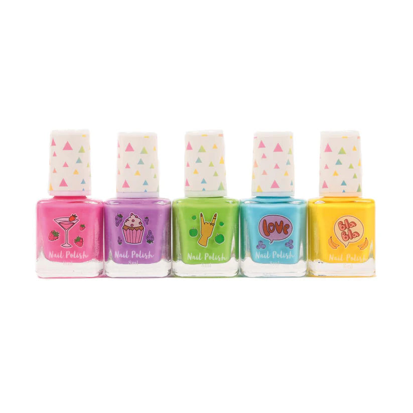 Set De Esmaltes Con Aroma (5 Unidades)