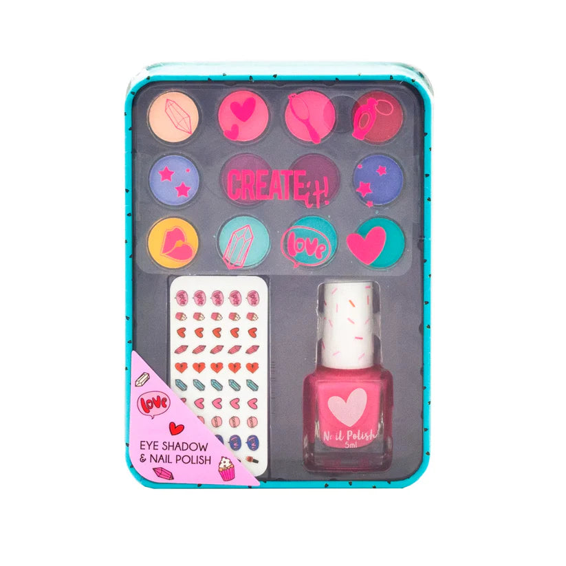 Paleta De Sombras Y Esmaltes