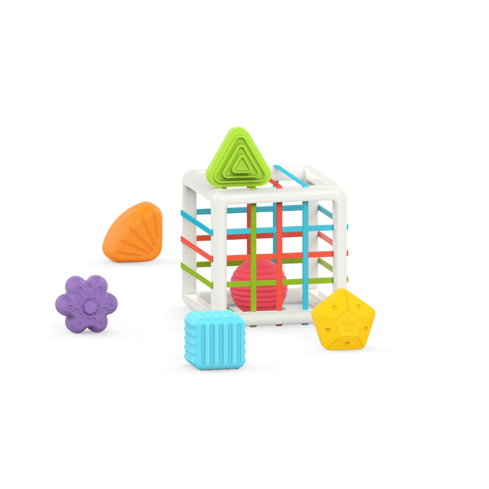 Cubo clasificador de figuras
