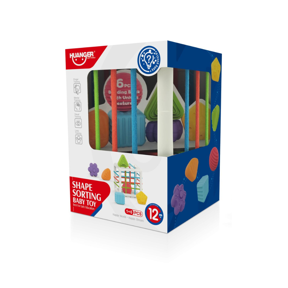 Cubo clasificador de figuras