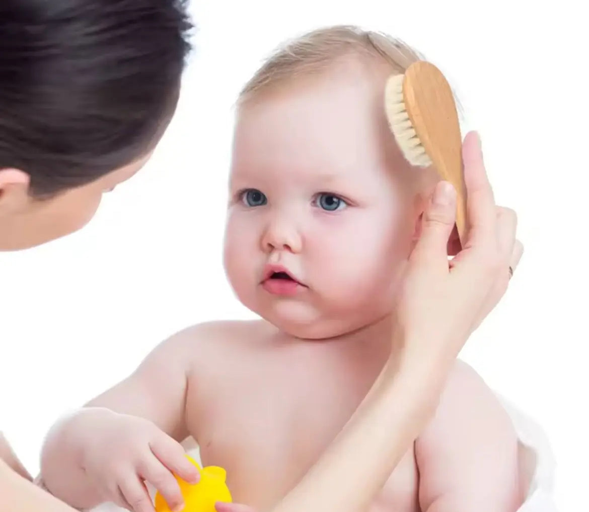 Cepillo Peineta Madera Baby kit