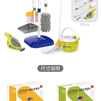 Set limpieza con aspiradora