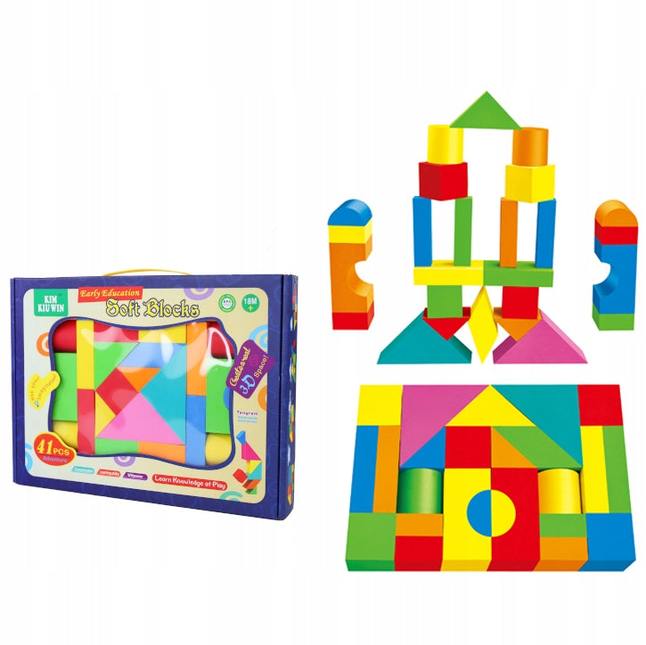 Puzzle Goma De Eva 61 Piezas