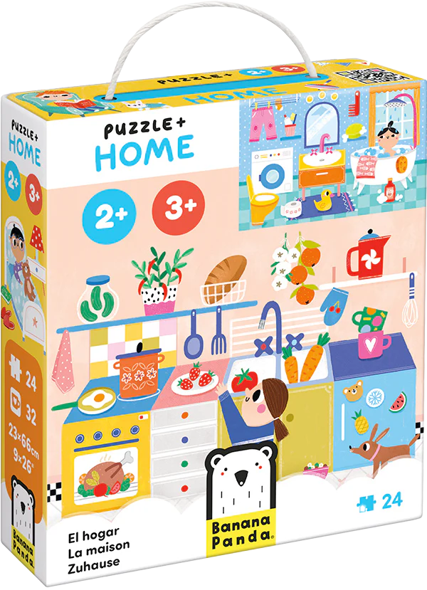 Puzzle Home / Conozco las partes de mi casa.