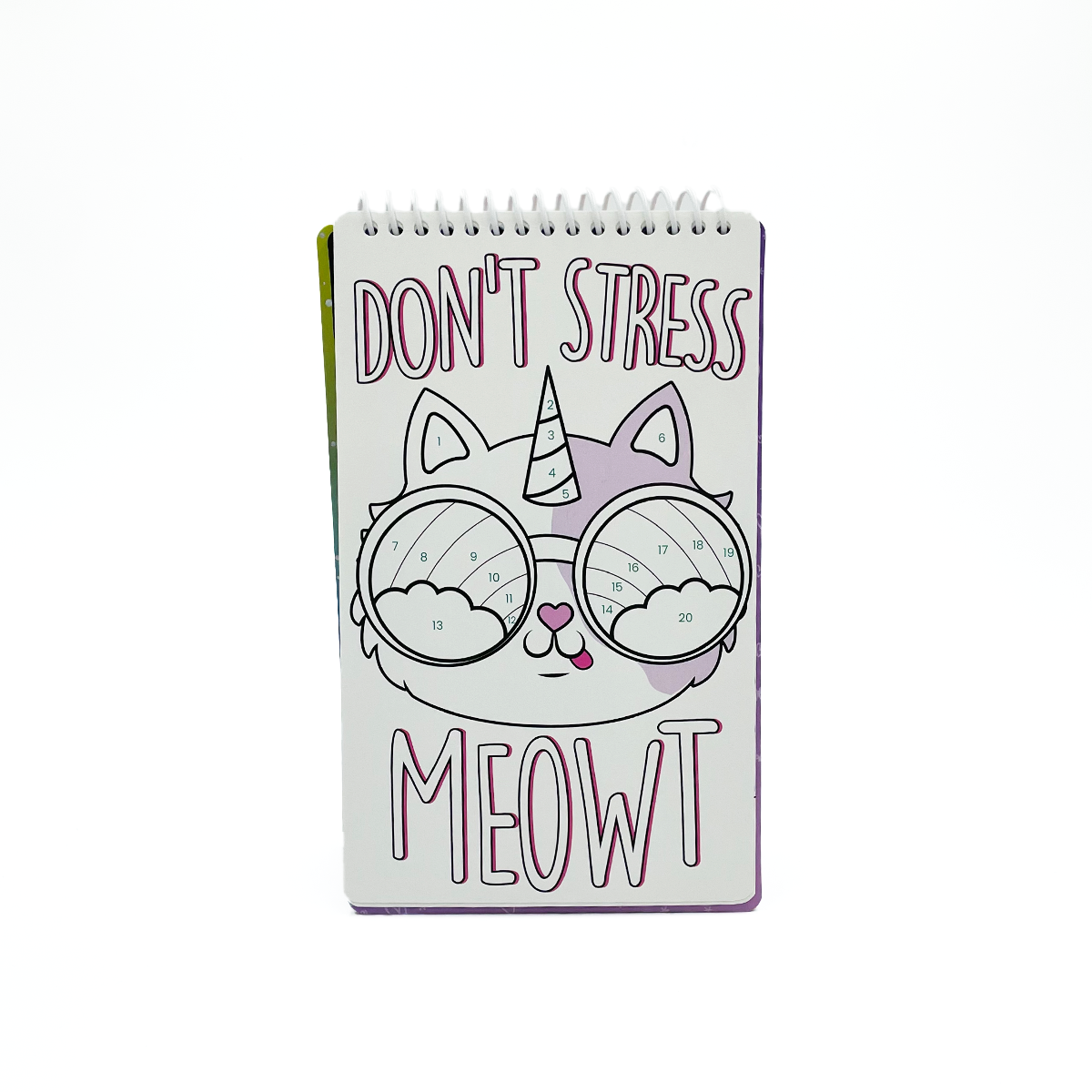 Croquera Stickers para Colorear Lets Chill