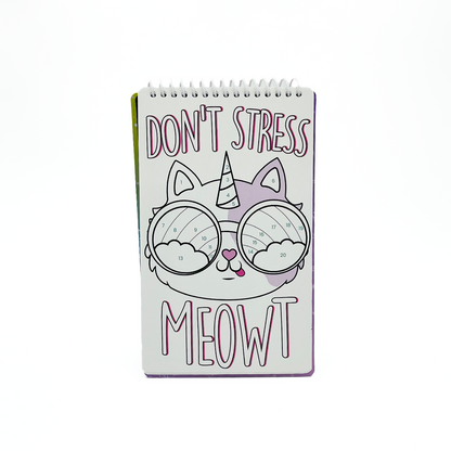 Croquera Stickers para Colorear Lets Chill