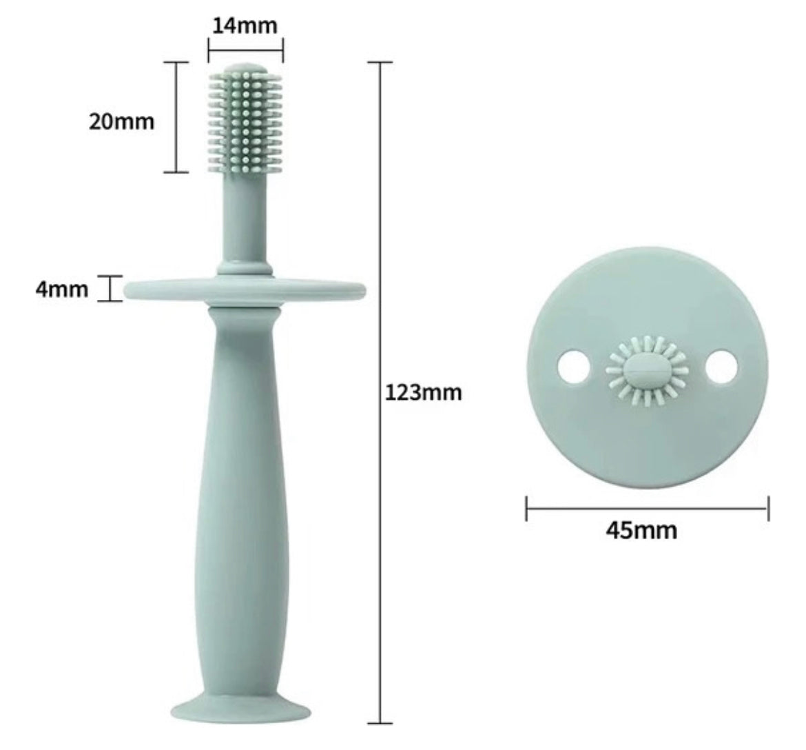 Cepillo Dientes Aprendizaje Silicona libre BPA