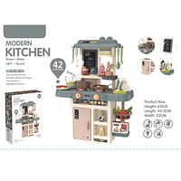 Set De Cocina Con Luz Sonido Agua Y Vapor De 42piezas