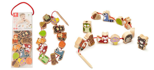 Cuentas Bosque Madera