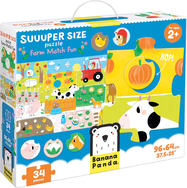 Suuuper Size Farm Match Fun (34 Piezas)