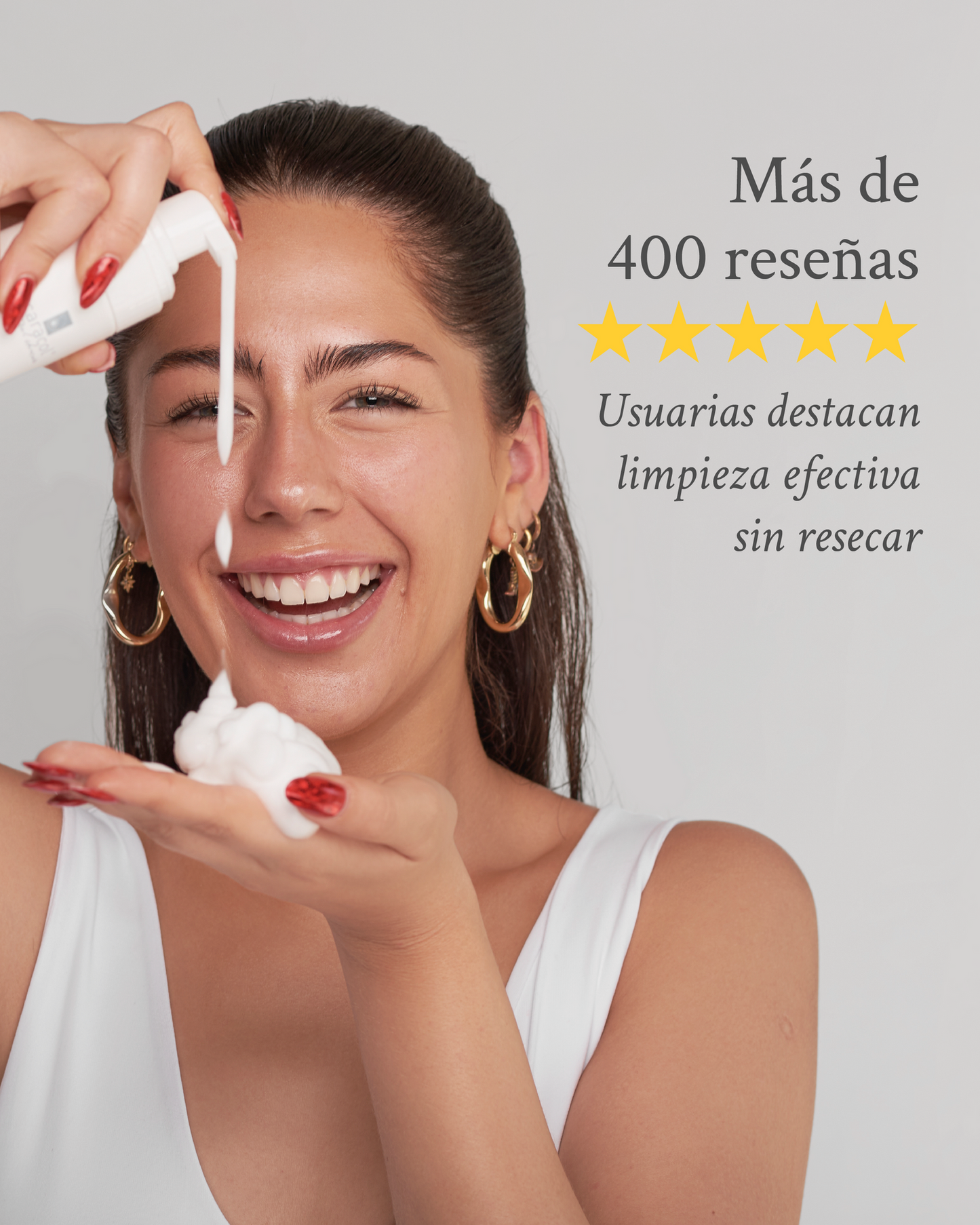 SUAVE MOUSSE DE LIMPIEZA DE ROSTRO
