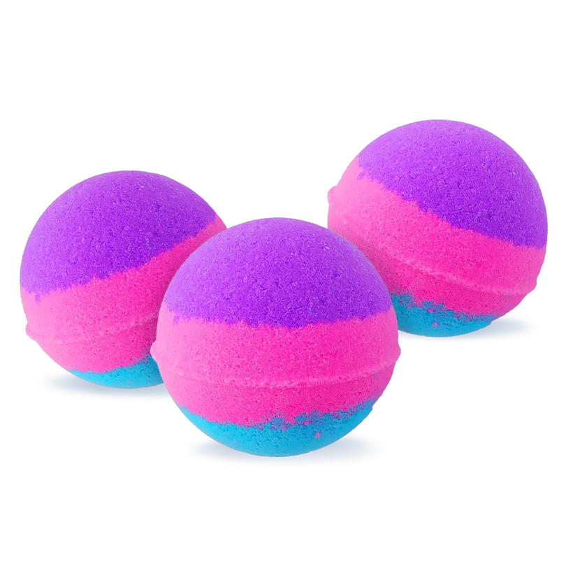 Pack 3 Bombas De Baño Mundo Arcoíris