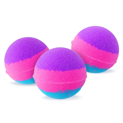 Pack 3 Bombas De Baño Mundo Arcoíris