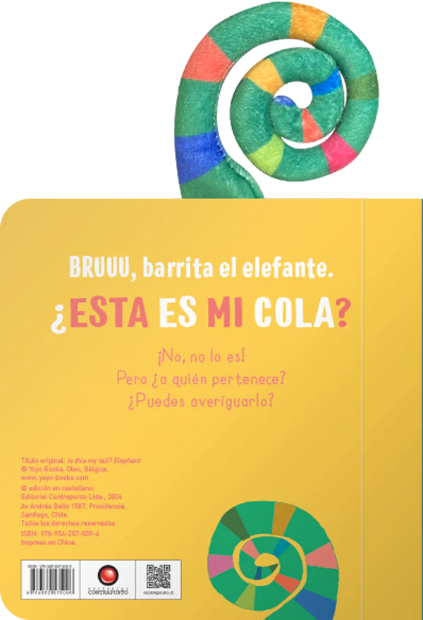 Elefante ¿Esta es mi cola?