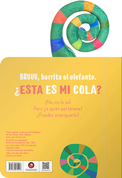 Elefante ¿Esta es mi cola?