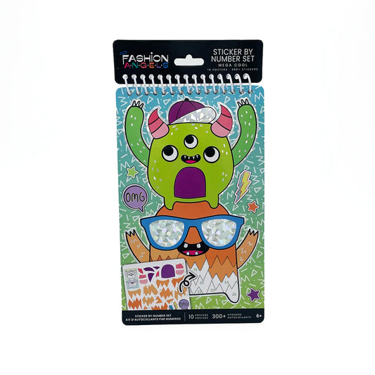 Stickers by Numbers- Dino