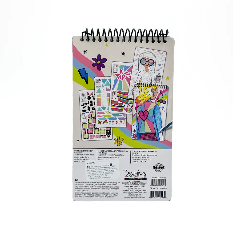 Stickers by Numbers - Moda