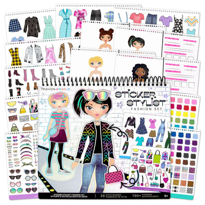 Estilista De Stickers De Moda
