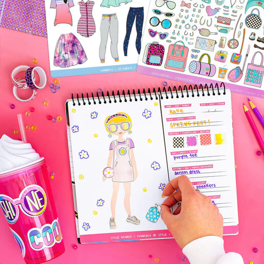 Estilista De Stickers De Moda