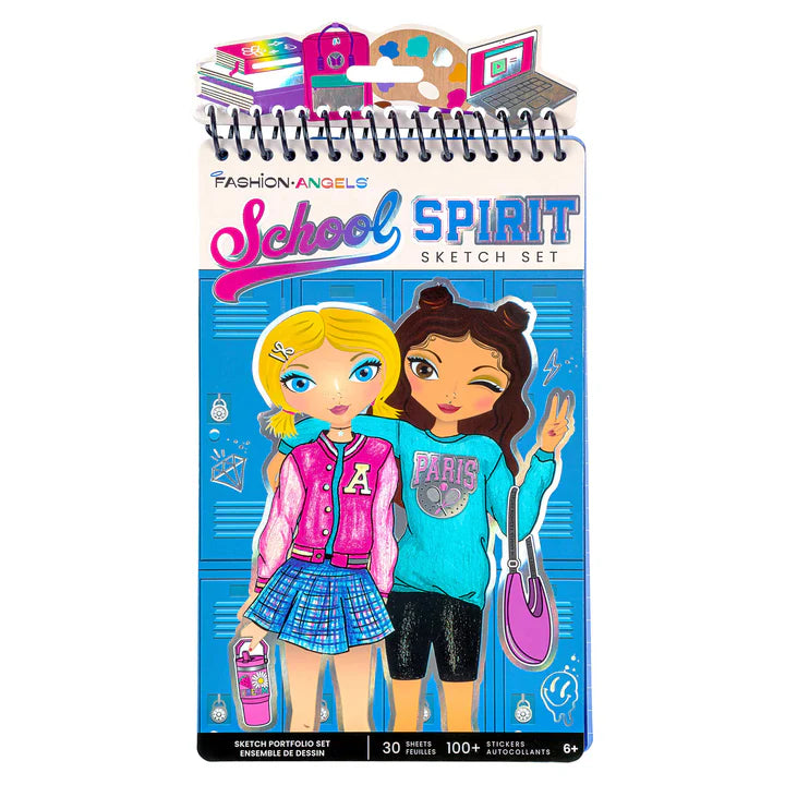 Portafolio De Dibujo Compacto “Espíritu Escolar”