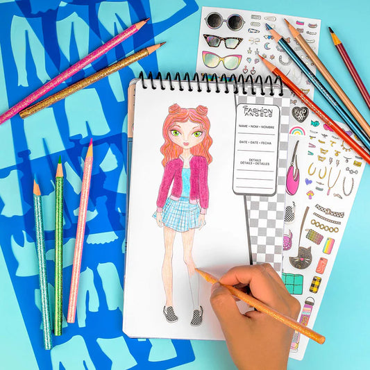 Portafolio De Dibujo Compacto “Espíritu Escolar”