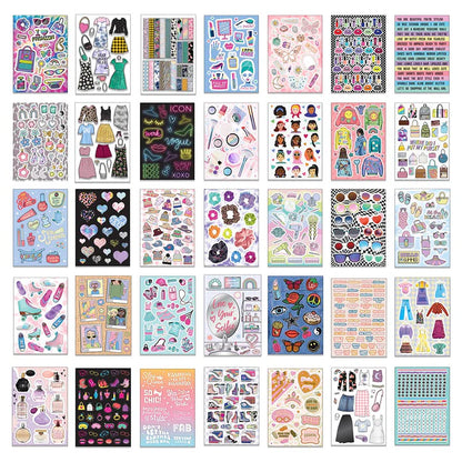 Libro de Stickers Fashion 1000+