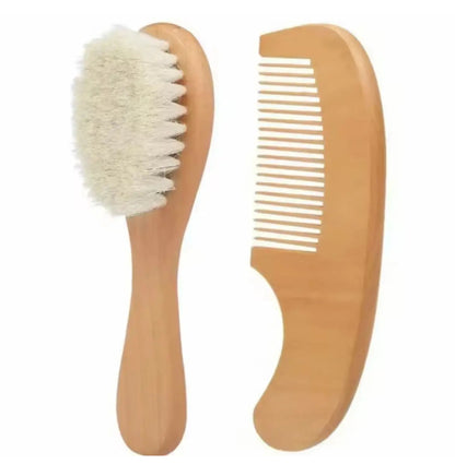 Cepillo Peineta Madera Baby kit