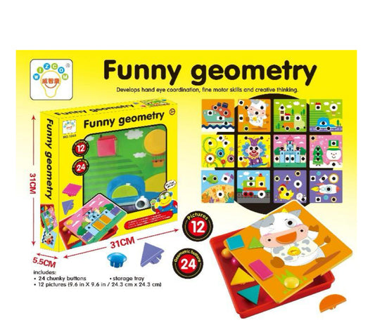 Puzzle  Didáctico figuras geométricas