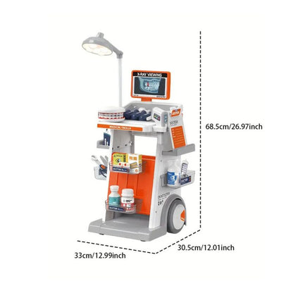 Set Juego Medico Dentista 30 Piezas Simulador Para Niños