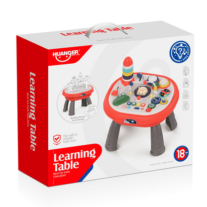 Mesa Aprendizaje Infantil 4 en 1 con Luz y Música - Huanger