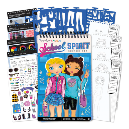 Portafolio de Bocetos School Spirit