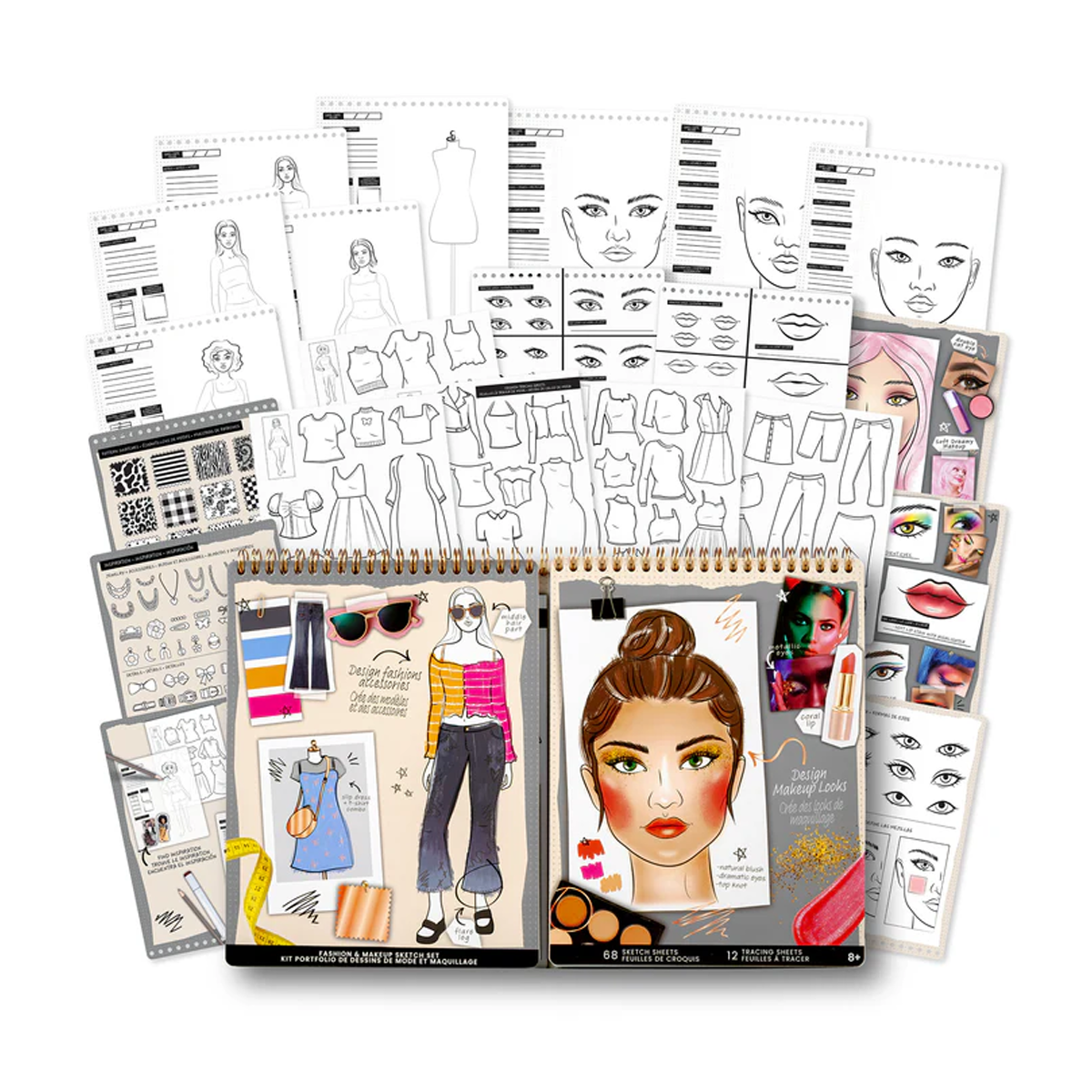 Portafolio Bocetos de Maquillaje
