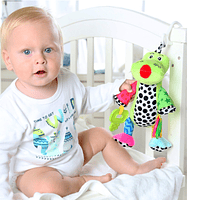 Peluche sonajero bebé primeros gateos