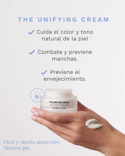 Crema anti-manchas, unificante de tono (The unifying gel cream)
